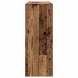 Berkfield Home Console Table Old Wood 105x30x80 cm Engineered Wood in Brown - Size: 105 x 30 x 80 cm - thumbnail 5