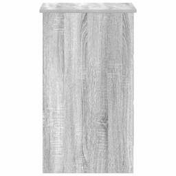 Berkfield Home Desk Grey Sonoma 90x45x76 cm Engineered Wood - Size: 90 x 45 x 76 cm - thumbnail 7