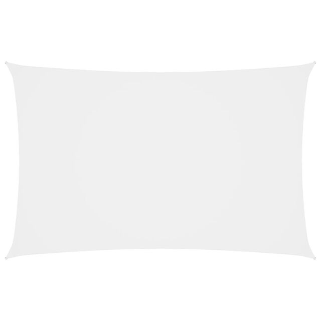 Berkfield Home Sunshade Sail Oxford Fabric Rectangular 4x7 m White - image 1