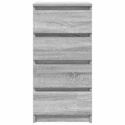 Berkfield Home Sideboard Grey Sonoma 37.5x35x76 cm Engineered Wood - thumbnail 6