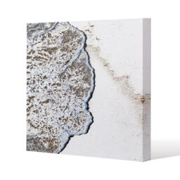 Benjamin Tate Design Beach Tide (Canvas Print) / 101 x 101 x 4cm in Natural - Size: 101 x 101 x 4 cm - thumbnail 1