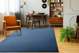 RugsX Fitted Seduction Rug in Blue - Size: 100 cm x 150 cm - thumbnail 5
