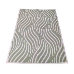 Charles Bentley Lightweight Waterproof Indoor/Outdoor Rug in Green - Size: 120 cm x 170 cm - thumbnail 3