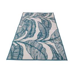 Charles Bentley Lightweight Waterproof Indoor/Outdoor Rug in Green - Size: 120 cm x 170 cm - thumbnail 4
