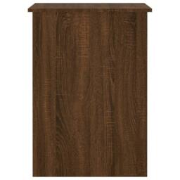 Berkfield Home Modern Desk Brown Oak 100x55x75 cm Engineered Wood - Size: 100 x 55 x 75 cm - thumbnail 5
