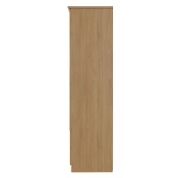 Ready Assembled 2 U Holborn Tall 2 Door 2drw Mirrored Wardrobe (Ready Assembled) in Brown - thumbnail 2