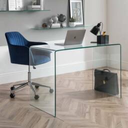 Cheshire Signature Montrose Desk in Clear Glass - thumbnail 8