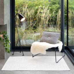 Kukoon Machine Washable Neutral Beige Living Room Area Rug - Size: 80 cm x 150 cm - thumbnail 7