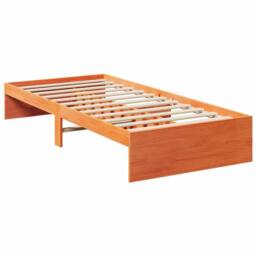 Berkfield Home Stylish Day Bed without Mattress Wax Brown 80x200 cm Solid Wood Pine - thumbnail 7