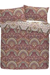 Dreams & Drapes 'Palais' Rich Jacobean Damask Print Duvet Cover Set - Size: Double - thumbnail 5