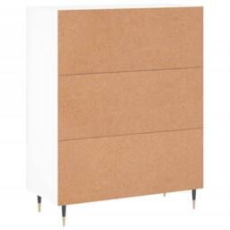 Berkfield Home Sideboard White 69.5x34x90 cm Engineered Wood - thumbnail 8