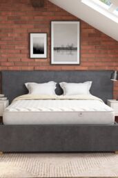 Aspire Value Cooling Open Coil Mattress in White - Size: Small Single - thumbnail 3
