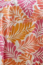 Appletree 'Carmen' 100% Cotton Palm Leaf Print Duvet Cover Set in Pink - Size: Double - thumbnail 3