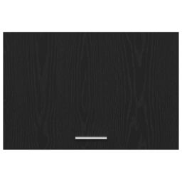 Berkfield Home Hanging Cabinet in Black Oak - 60x31x60 cm, Made from Engineered Wood - Size: 60 x 31 x 60 cm - thumbnail 7