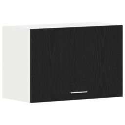 Berkfield Home Hanging Cabinet in Black Oak - 60x31x60 cm, Made from Engineered Wood - Size: 60 x 31 x 60 cm - thumbnail 2