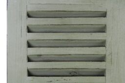 Primrose 2ft 4in x 1ft 6in Country Window Glass Garden Mirror with Shutters - by Reflect™ in Silver - thumbnail 4