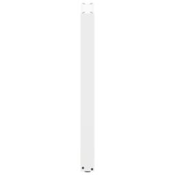 Berkfield Home Coffee Table Legs U-Shaped 2 pcs White 50x(90-91) cm Steel - thumbnail 6