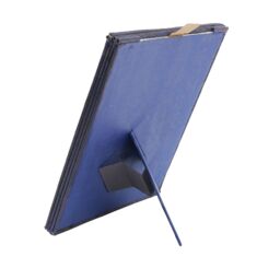 Paper High Reclaimed Newspaper Photo Frame in Dark Blue - Size: Medium - thumbnail 3