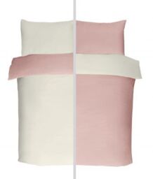 New Edge Blinds Brights Reversible Duvet in Cream - Size: Single - thumbnail 5