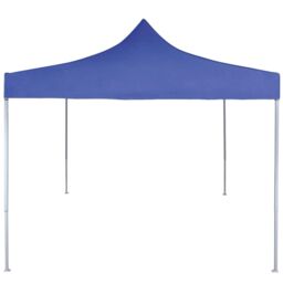 Berkfield Home Professional Folding Party Tent 2x2 m Steel Blue - thumbnail 2