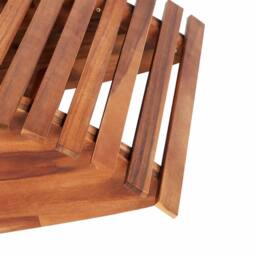 Berkfield Home Rocking Sun Loungers 2 pcs Acacia Wood in Brown - thumbnail 4