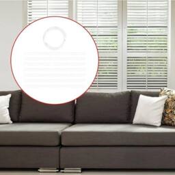 SPETLEK Plastic Roman Blind Curtain Rings 20PCS in Clear - thumbnail 4