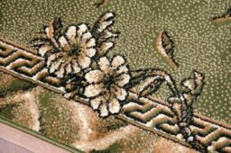 RugsX Bcf Trio Runner in Green - Size: 60 cm x 170 cm - thumbnail 3