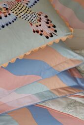 YVONNE ELLEN 'Signature Stripe' Cotton Duvet Cover Set - Size: Super King - thumbnail 5