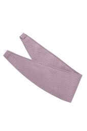 Homescapes Herringbone Curtain Tie Back Pair in Bright Pink - thumbnail 2