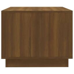 Berkfield Home Modern Coffee Table Brown Oak 102.5x55x44 cm Engineered Wood - thumbnail 6