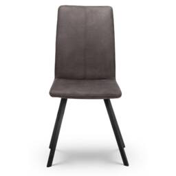 Cheshire Cortona Elegant Dining Chairs - Set of 2 in Charcoal - thumbnail 3