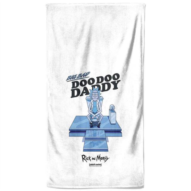 Rick & Morty Doo Doo Daddy Beach Towel - image 1