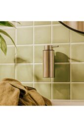 Cosmic Soap Dispenser, 200ml, Matt Stainless Steel, Logic Collection in Grey - thumbnail 3