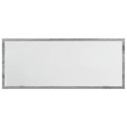 Berkfield Home LED Bathroom Mirror Grey Sonoma 100x8.5x37 cm Engineered Wood - thumbnail 6