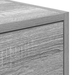 Berkfield Home TV Cabinet Grey Sonoma 100x31x25, 5 cm Engineered Wood - thumbnail 9