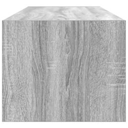 Berkfield Home TV Cabinet Grey Sonoma 100x31x25, 5 cm Engineered Wood - thumbnail 8