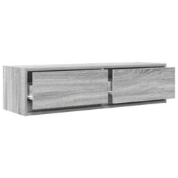 Berkfield Home TV Cabinet Grey Sonoma 100x31x25, 5 cm Engineered Wood - thumbnail 5