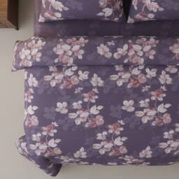 Snug City Bloomy Complete Bedding Set Duvet Cover Set Pillowcase Fitted Sheet - Size: Single - thumbnail 3