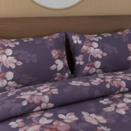 Snug City Bloomy Complete Bedding Set Duvet Cover Set Pillowcase Fitted Sheet - Size: Single - thumbnail 2