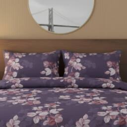 Snug City Bloomy Complete Bedding Set Duvet Cover Set Pillowcase Fitted Sheet - Size: Single - thumbnail 4