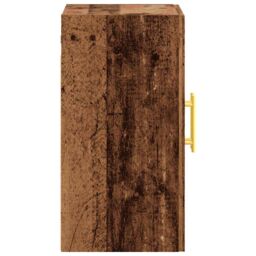 Berkfield Home Wall Cabinet Old Wood 60x31x60 cm Engineered Wood in Brown - Size: 60 x 31 x 60 cm - thumbnail 5