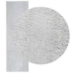 Berkfield Home Rug HUARTE Short Pile Soft & Washable Grey 80x250 cm - Size: Medium - thumbnail 3