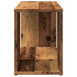 Berkfield Home TV Cabinet Old Wood 60x24x32cm Engineered Wood in Brown - Size: 60 x 24 x 32 cm - thumbnail 6