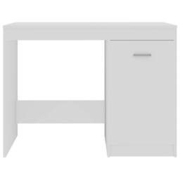 Berkfield Home Desk White 100x50x76 cm Engineered Wood - Size: 100 x 50 x 76 cm - thumbnail 7