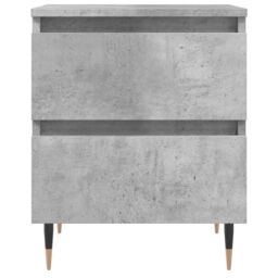 Berkfield Home Bedside Cabinet Concrete Grey 40x35x50 cm Engineered Wood - Size: 40 x 35 x 50 cm - thumbnail 5