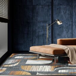 The Rug Shop UK Grey Geometric Modern Stain-Resistant Rug - Size: 160 cm x 230 cm - thumbnail 1