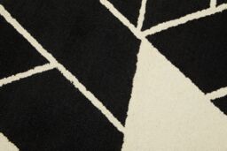 Orsina Bosie Milana Small Geometric Rug in White - Size: 100 cm diameter - thumbnail 4