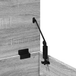 Berkfield Home Storage Box Grey Sonoma 90x35x35 cm Engineered Wood - Size: 90 x 35 x 35 cm - thumbnail 9