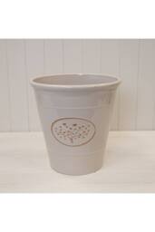 KDMD Cream Round Love Heart Tree Plastic Planter 13LTR - thumbnail 1
