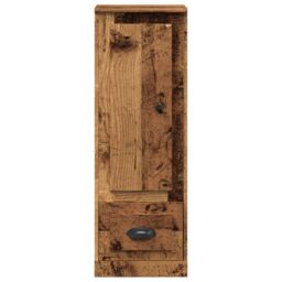 Berkfield Home Highboard Old Wood 36x35.5x103.5 cm Engineered Wood in Brown - thumbnail 4